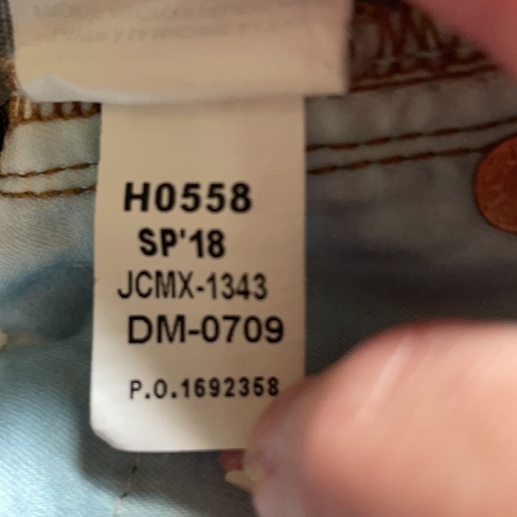 J. Crew 8” Toothpick Jeans - 31T - Picture 6 of 6